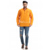 Orange Self Weaving Men Short Kurta (NS44)