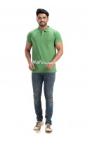 Solid Collar Neck Polo T-shirt (NS50)