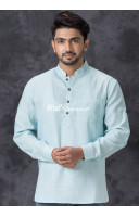 Sky Short Kurta For Men (KR1269)
