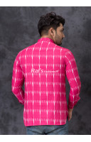 All Over Ikkat Pattern Short Kurta (KR1299)