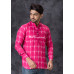 All Over Ikkat Pattern Short Kurta (KR1299)