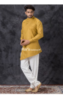 Princess Cut Cotton Silk Men Kurta (KR1340)